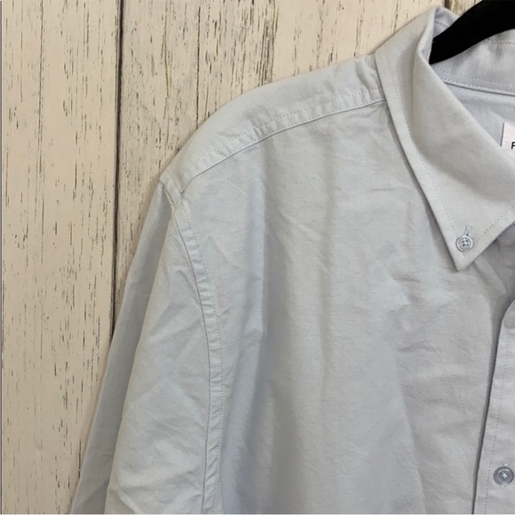 NWT Five Four Button Down Long Sleeves Blue Shirt Size XL - Picture 7 of 13